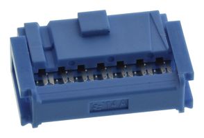 1658527-5 - IDC Connector, IDC Receptacle, Female, 2.54 mm, 2 Row, 14 Contacts, Cable Mount - AMP - TE CONNECTIVITY