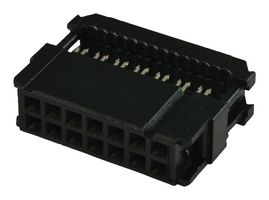 1658620-2 - IDC Connector, IDC Receptacle, Female, 2.54 mm, 2 Row, 14 Contacts, Cable Mount - AMP - TE CONNECTIVITY