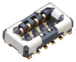 AXF5K0412A - Mezzanine Connector, Receptacle, 0.35 mm, 2 Rows, 4 Contacts, Surface Mount, Copper Alloy - PANASONIC