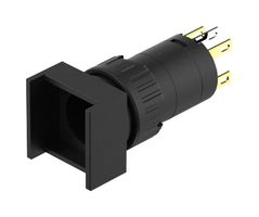 51-151.022 - Pushbutton Switch, 51, 22.3 mm, SPST-NO, SPST-NC, Momentary, Square - EAO