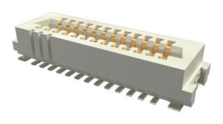 10162581-3134125LF - Mezzanine Connector, Receptacle, 1 mm, 2 Rows, 25 Contacts, Surface Mount Straight, Copper Alloy - AMPHENOL COMMUNICATIONS SOLUTIONS