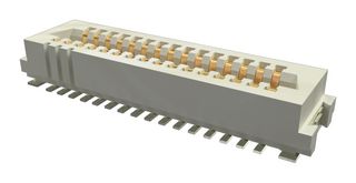 10162581-3134131LF - Mezzanine Connector, Receptacle, 1 mm, 2 Rows, 31 Contacts, Surface Mount Straight, Copper Alloy - AMPHENOL COMMUNICATIONS SOLUTIONS