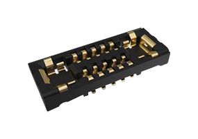 103P006BB100 - Mezzanine Connector, Plug, 0.35 mm, 2 Rows, 6 Contacts, Surface Mount Straight, Copper Alloy - AMPHENOL COMMUNICATIONS SOLUTIONS