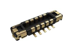 103R006BB100 - Mezzanine Connector, Receptacle, 0.35 mm, 2 Rows, 6 Contacts, Surface Mount Straight - AMPHENOL COMMUNICATIONS SOLUTIONS