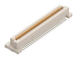 M58-2800642R - Mezzanine Connector, Receptacle, 0.8 mm, 2 Rows, 60 Contacts, Surface Mount, Phosphor Bronze - HARWIN