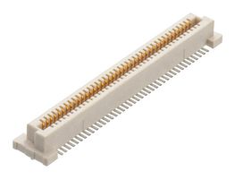 M58-2800842R - Mezzanine Connector, Receptacle, 0.8 mm, 2 Rows, 80 Contacts, Surface Mount, Phosphor Bronze - HARWIN