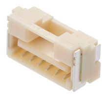 502386-0471 - PCB Receptacle, Signal, Wire-to-Board, 1.25 mm, 1 Rows, 4 Contacts, Surface Mount Right Angle - MOLEX