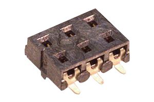 87340-0624 - PCB Receptacle, Board-to-Board, 2 mm, 2 Rows, 6 Contacts, Surface Mount, Milli-Grid 87340 Series - MOLEX