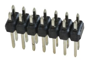 10-89-7141 - Pin Header, Wire-to-Board, 2.54 mm, 2 Rows, 14 Contacts, Through Hole Straight - MOLEX