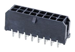 44914-1601 - Pin Header, Power, Wire-to-Board, 5.08 mm, 2 Rows, 16 Contacts, Through Hole Straight - MOLEX
