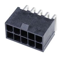 46991-1010 - Pin Header, Power, Wire-to-Board, 4.2 mm, 2 Rows, 10 Contacts, Through Hole Right Angle - MOLEX
