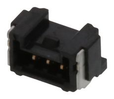 505567-0381 - Pin Header, Signal, Wire-to-Board, 1.25 mm, 1 Rows, 3 Contacts, Surface Mount Right Angle - MOLEX