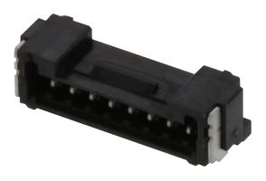 505567-0871 - Pin Header, Signal, Wire-to-Board, 1.25 mm, 1 Rows, 8 Contacts, Surface Mount Right Angle - MOLEX