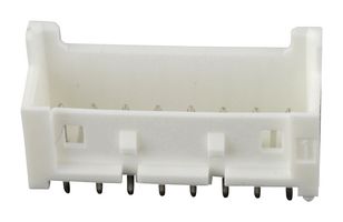 53375-1010 - Pin Header, Wire-to-Board, 2.5 mm, 1 Rows, 10 Contacts, Through Hole Straight - MOLEX