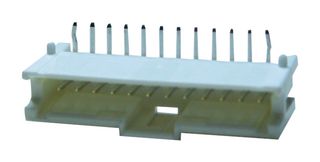 55935-0710 - Pin Header, Right Angle, Signal, 2 mm, 1 Rows, 7 Contacts, Through Hole Right Angle - MOLEX