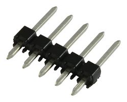 90120-0125 - Pin Header, Signal, 2.54 mm, 1 Rows, 5 Contacts, Through Hole Straight, C-Grid III 90120 Series - MOLEX