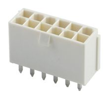 87427-1242 - Pin Header, Power, Wire-to-Board, 4.2 mm, 2 Rows, 12 Contacts, Through Hole Straight - MOLEX