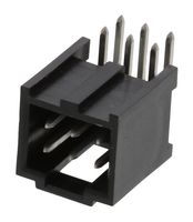 91814-3106 - Pin Header, Signal, Wire-to-Board, 2.54 mm, 2 Rows, 6 Contacts, Through Hole Right Angle - MOLEX