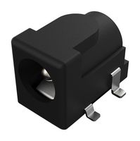 DCJ250-10-A-K1-K - DC Power Connector, Jack, 5 A, 2.5 mm, Through Hole Mount, Through Hole - GCT (GLOBAL CONNECTOR TECHNOLOGY)