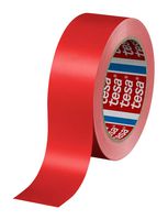60404-00000-00 - Packaging Tape, PVC (Polyvinyl Chloride) Film, Red, 66 m x 50 mm - TESA