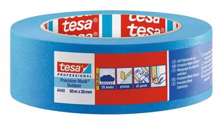 04440-00003-00 - Masking Tape, Paper, Blue, 50 m x 38 mm - TESA