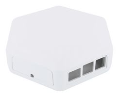 CBHEX1-PI3-WH - Enclosure, 146 mm x 130 mm x 45 mm, White, ABS, Raspberry Pi 3 Boards - CAMDENBOSS