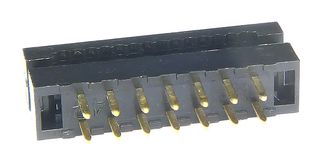 MP008726 - IDC Connector, Board In Connector, 2 mm, 2 Row, 14 Contacts, Cable Mount, Through Hole Mount - MULTICOMP PRO
