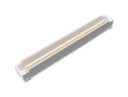 61083-102402LF - Mezzanine Connector, Header, 0.8 mm, 2 Rows, 100 Contacts, Surface Mount, Brass - AMPHENOL COMMUNICATIONS SOLUTIONS