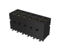 89898-302ALF - PCB Receptacle, Board-to-Board, 2.54 mm, 2 Rows, 4 Contacts, Surface Mount Straight - AMPHENOL COMMUNICATIONS SOLUTIONS