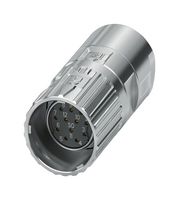 1069320 - Sensor Connector, M23 PRO Series, M23, Female, 12 Positions, Crimp Socket - Contacts Not Supplied - PHOENIX CONTACT