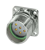 1132558 - Sensor Connector, M23 PRO Series, M23, Female, 6 Positions, Crimp Socket - Contacts Not Supplied - PHOENIX CONTACT