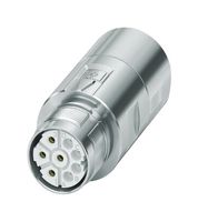 1628838 - Sensor Connector, M23 PRO Series, M23, Female, 4 Signal + 3 Power + PE Positions - PHOENIX CONTACT