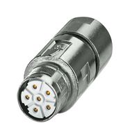 1628841 - Sensor Connector, M23 PRO Series, M23, Female, 5 Power + PE Positions - PHOENIX CONTACT