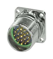 1629084 - Sensor Connector, M23 PRO Series, M23, Male, 16 Signal + 2 Power + PE Positions - PHOENIX CONTACT