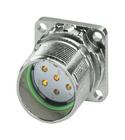 1629093 - Sensor Connector, M23 PRO Series, M23, Female, 7 Positions, Crimp Socket - Contacts Not Supplied - PHOENIX CONTACT