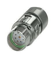 1629125 - Sensor Connector, M23 PRO Series, M23, Female, 8 Signal + 1 Power Positions - PHOENIX CONTACT