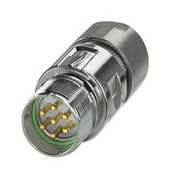 1629130 - Sensor Connector, M23 PRO Series, M23, Male, 7 Positions, Crimp Pin - Contacts Not Supplied - PHOENIX CONTACT