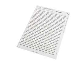 MP005842 - Label, Tag, 8 mm, 20 mm, Polyester, White - MULTICOMP PRO