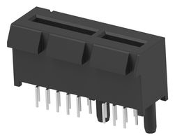 1-2362375-1 - Card Edge Connector, PCI Express Gen 4, Dual Side, 1.57 mm, 36 Contacts, Through Hole Mount - TE CONNECTIVITY