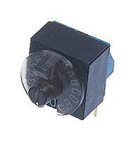 S-1231A - Rotary Coded Switch, S-1200A Series, Through Hole, 16 Position, 5 VDC, BCH Complement, 100 mA - NIDEC COPAL ELECTRONICS
