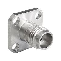 RF292A4JCCA - RF / Coaxial Connector, 2.92mm Coaxial, Straight Flanged Jack, Solder, 50 ohm, Beryllium Copper - BULGIN LIMITED