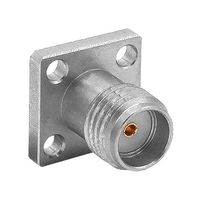 RFSMAA4PCCA - RF / Coaxial Connector, SMA Coaxial, Straight Flanged Jack, Solder, 50 ohm, Beryllium Copper - BULGIN LIMITED