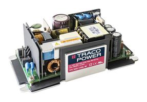 TPI 300-136L-M - AC/DC Open Frame Power Supply (PSU), ITE, 1 Output, 300W @ 21CFM, 180 W, 85V AC to 264V AC, Fixed - TRACO POWER