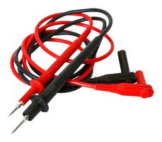 110009 - Patch Cord, Banana to Test Probe, 2 Leads, Black and Red, 18 AWG, 1kV - MUELLER ELECTRIC