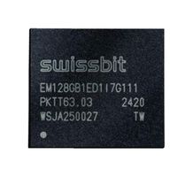 SFEM128GB1ED1TO-A-7G-111-STD - Flash Memory, 3D TLC NAND, 128 GB, BGA, 153 Pins - SWISSBIT