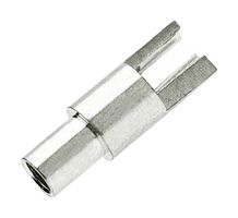 H2055-01 - Turret Solder / Press Mount Terminal, Non Insulated, 2.48 mm, Tin, 9.53 mm, 3.31 mm - HARWIN