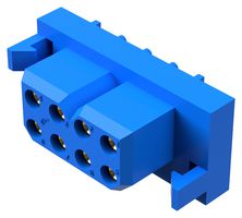 PLB08F1000/AA - Heavy Duty Connector Base, PLB Series, Cable Mount - POSITRONIC