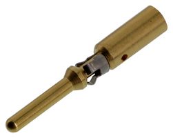 MC112N/AA - Rectangular Power Contact, PCS Series, Gold Plated Contacts, Copper Alloy, Pin, Crimp - POSITRONIC