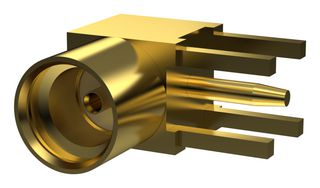PCB.MMCXFRAJ.A.J - RF / Coaxial Connector, MMCX Coaxial, Right Angle Jack, Through Hole Right Angle, 50 ohm - TAOGLAS