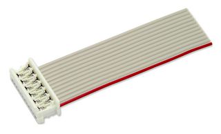 MP009114 - Ribbon Cable, IDC Receptacle to Free End, 12 Ways, 1.97 ", 50 mm, 1.27 mm - MULTICOMP PRO